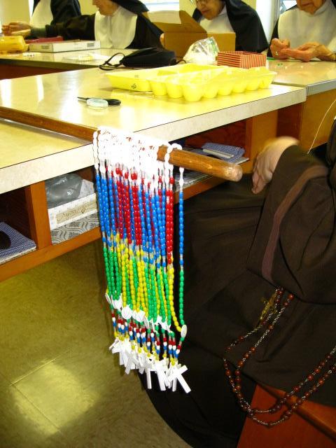 Poor Clare Monastery in Kokomo, IN - rosaries