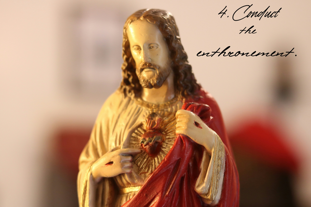 Sacred Heart enthroned