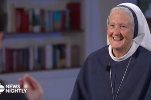 EWTN News' Colm Flynn interviews Mother Agnes Mary Donovan of the Sisters of Life about receiving the 2026 Given Fiat Award in a broadcast that aired March 6, 2026. 
