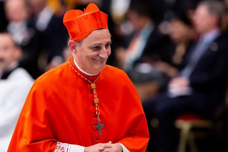 Cardinal Matteo Maria Zuppi, archbishop of Bologna and president of the Italian Bishops’ Conference, in 2019.