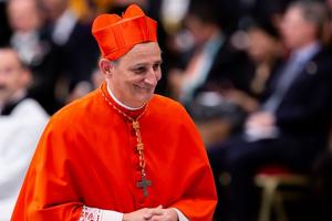 Cardinal Matteo Maria Zuppi, archbishop of Bologna and president of the Italian Bishops’ Conference, in 2019.