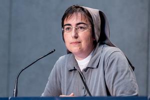 Sister Alessandra Smerilli was appointed prefect of the Dicastery for Integral Human Development by Pope Leo XIV on June 30, 2026. | Credit: Daniel Ibanez/EWTN News