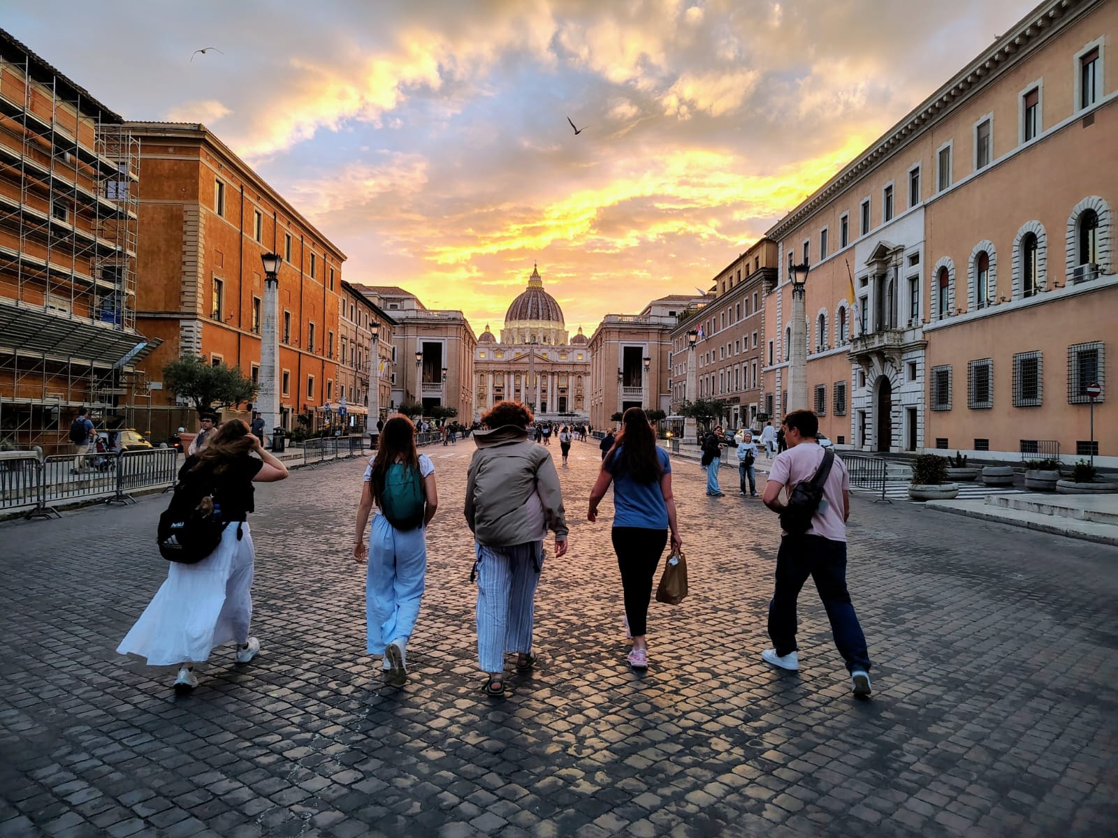UMary engineers in Rome