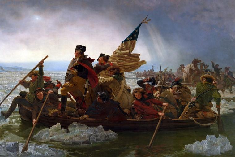 ‘Washington Crossing the Delaware,’ 1851, by Emanuel Leutze