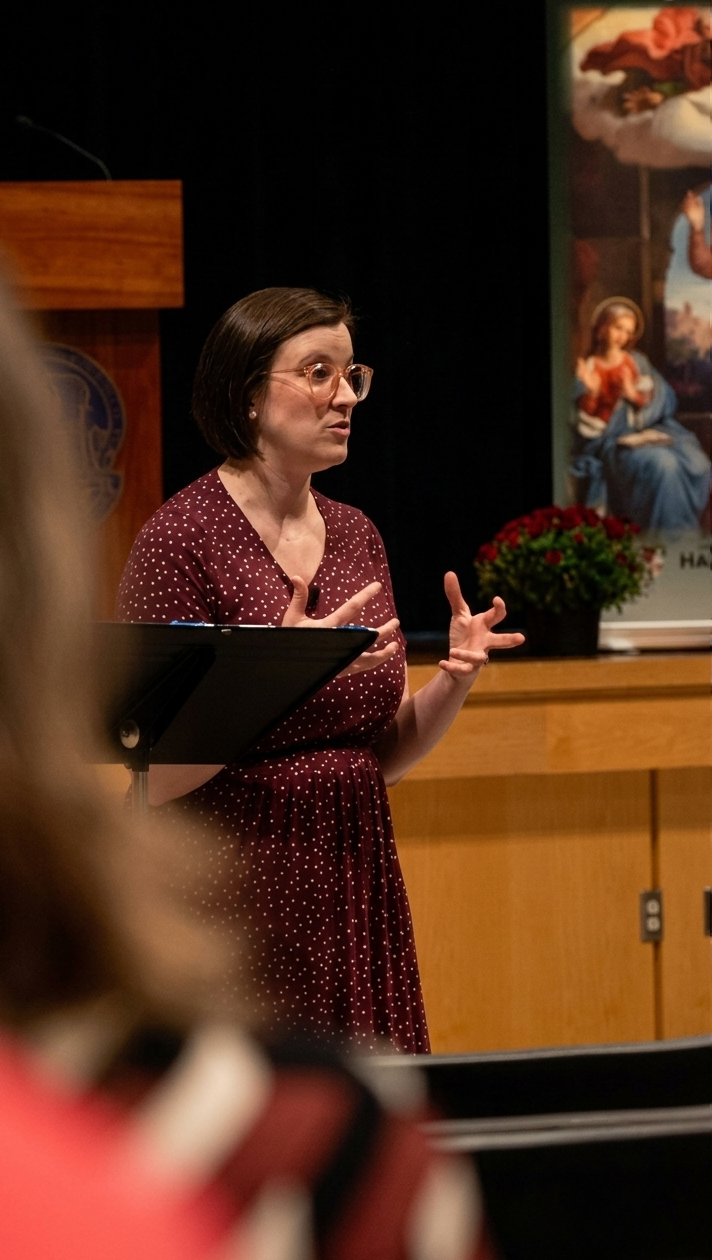 Elizabeth Busby speaking