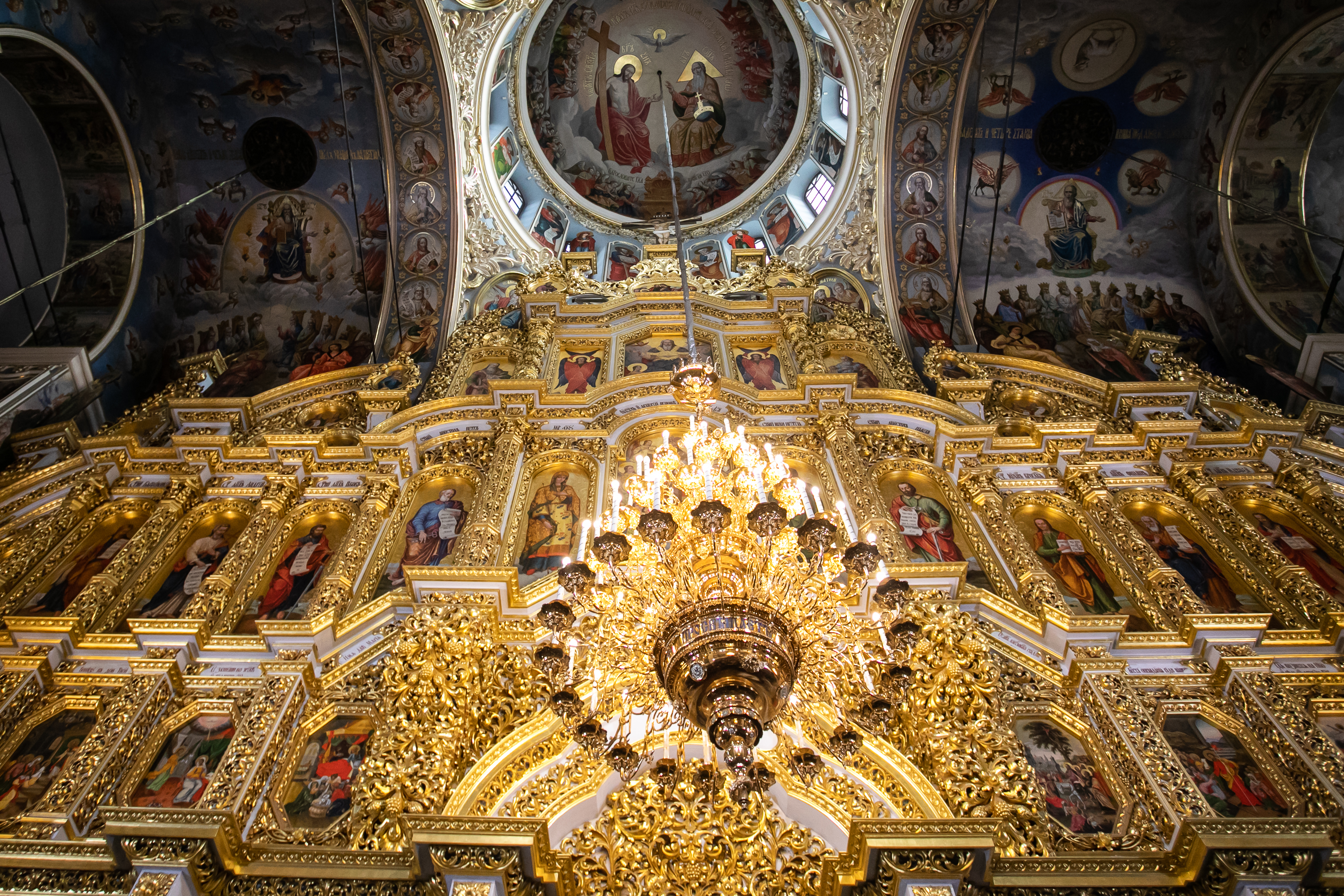Interior of the Dormition Cathedral