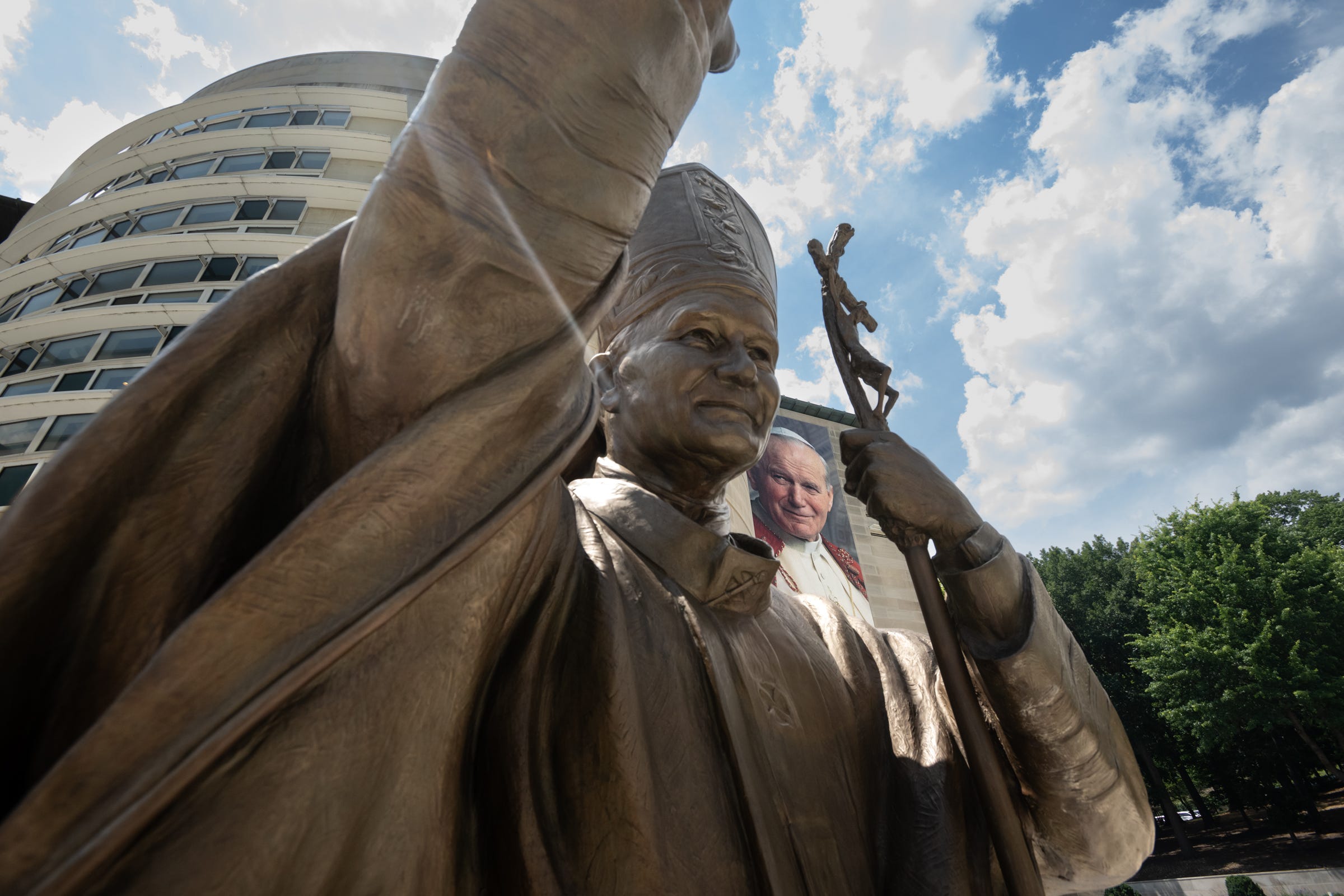 The Saint John Paul II National Shrine, where the GIVEN Forum participants gathered for Adoration.