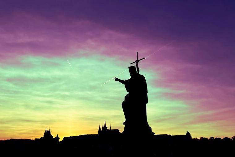 Prague skyline