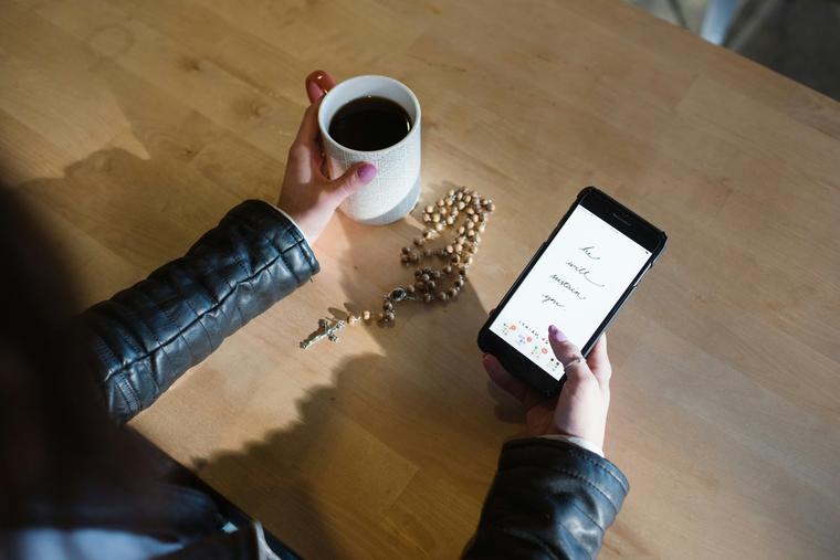 Coffee, with a side of faith