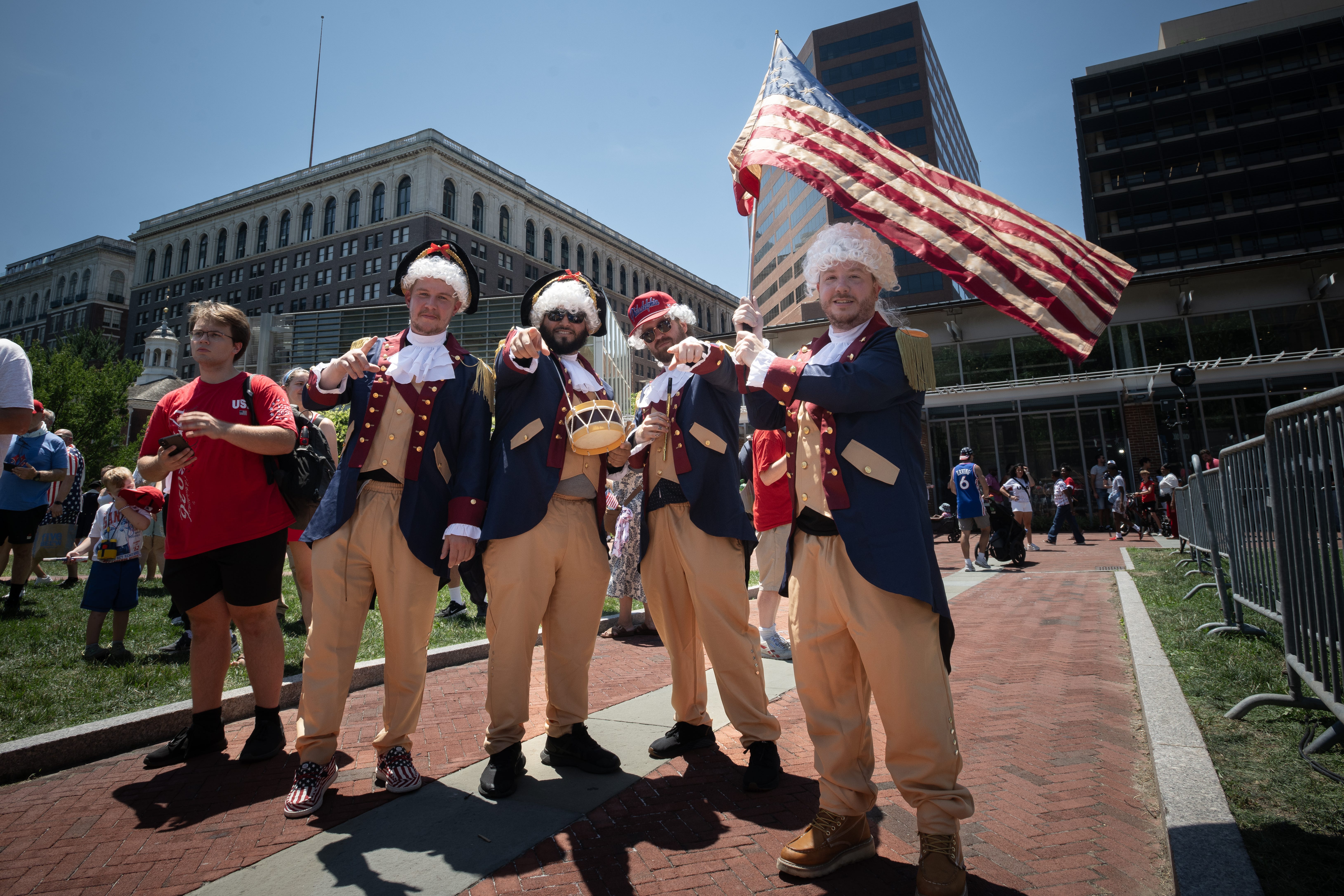 Revolutionary costumes, a waving flag, and summer heat gave the city the feel of a living birthday card. But beneath the pageantry was a deeper longing: that America might become the nation the Founders dreamed it could be.