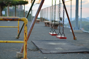 An empty playground.
