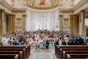 Throughout the Diocese of Nashville, approximately 886 Catholics were received into the Catholic Church during Easter Vigil Masses on Saturday, April 4, 2026. 