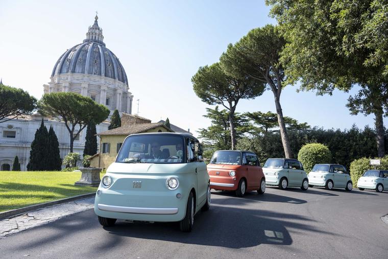 Fiat Donates 30 Electric Vehicles to Vatican in Sustainability Push
