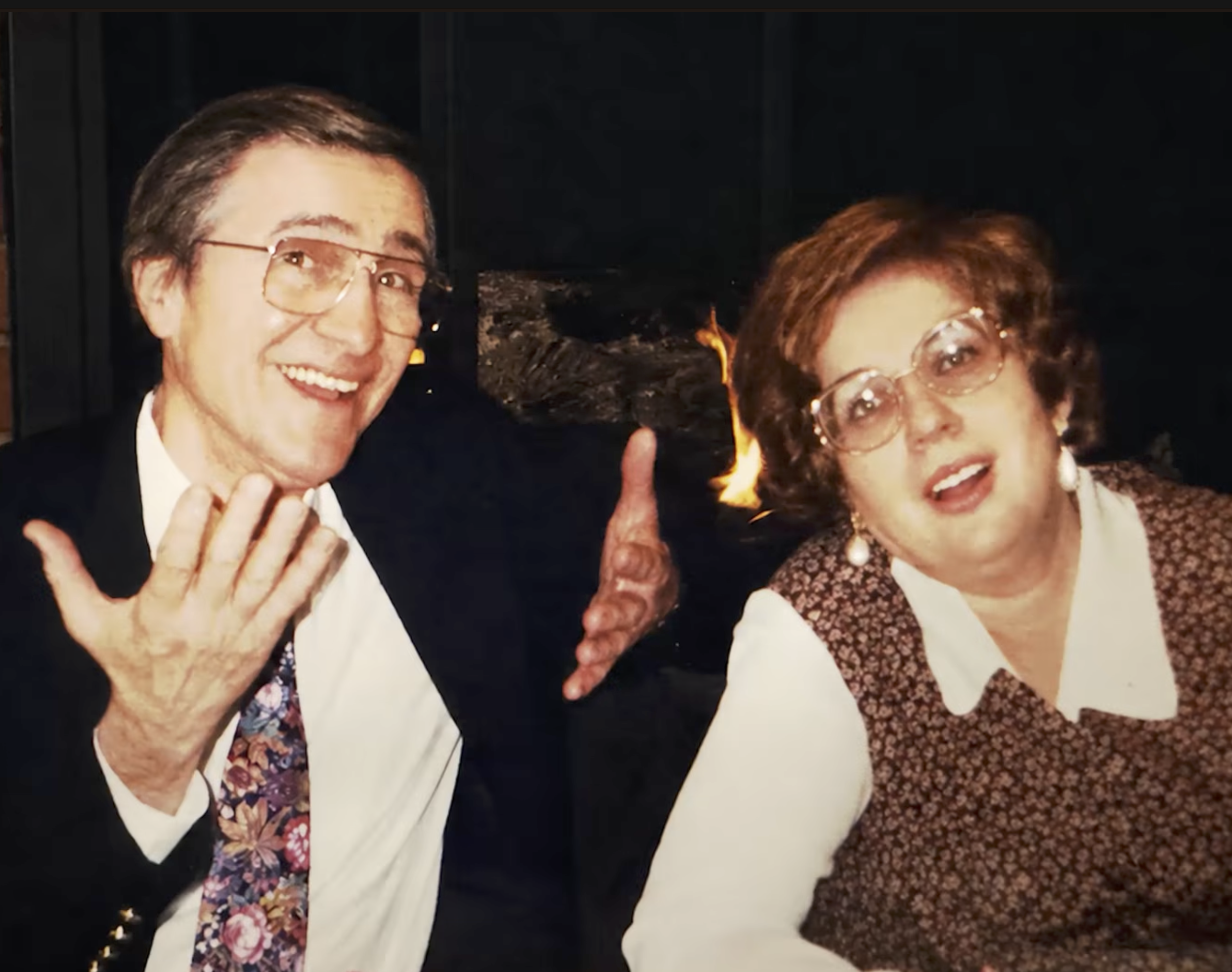 Dr. Peter Kreeft alongside his beloved wife, Maria, who passed away this year.