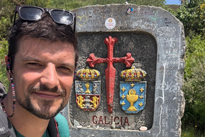 Goran Tomašević, 36, said that moments along the Camino were palpable. ‘I felt that it was just me and God,’ he recalls. 