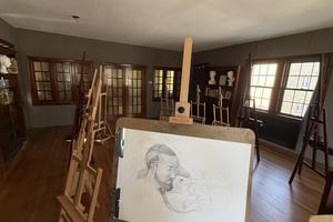 Capella Studio's drawing and painting room