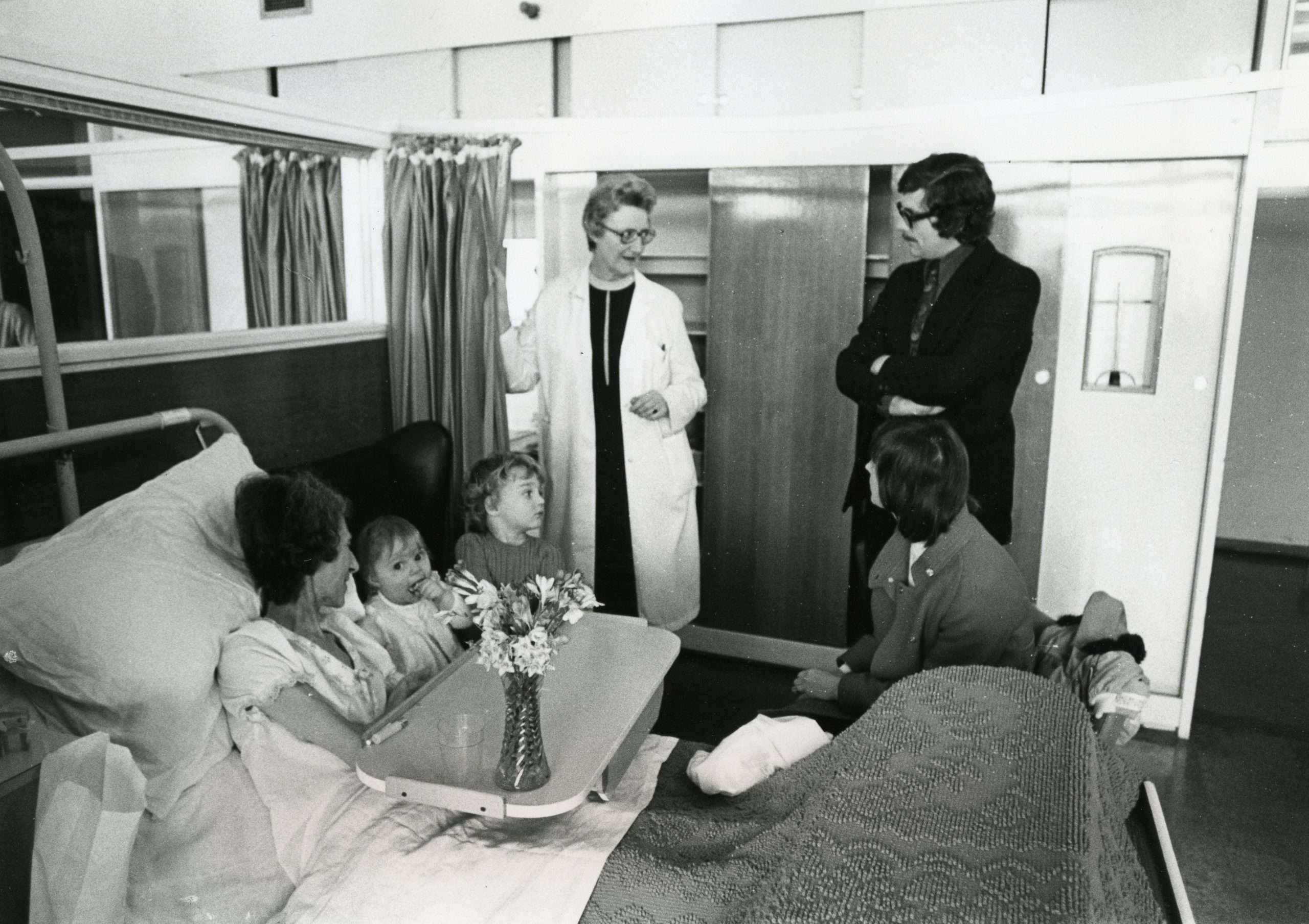 Cecily Saunders and family