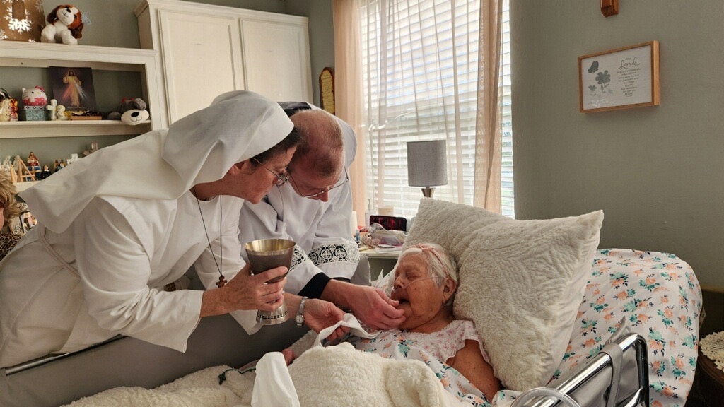 Communion for hospice patient