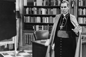 Bishop Fulton Sheen's style was most remarkable, on and off TV.