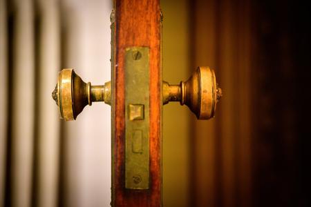 The Lady Behind the Brown Door