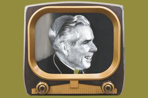 Fulton Sheen was a mainstay on TV, including a popular game show.