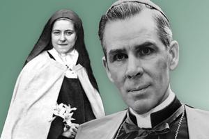Fulton Sheen had a great love of St. Thérèse.